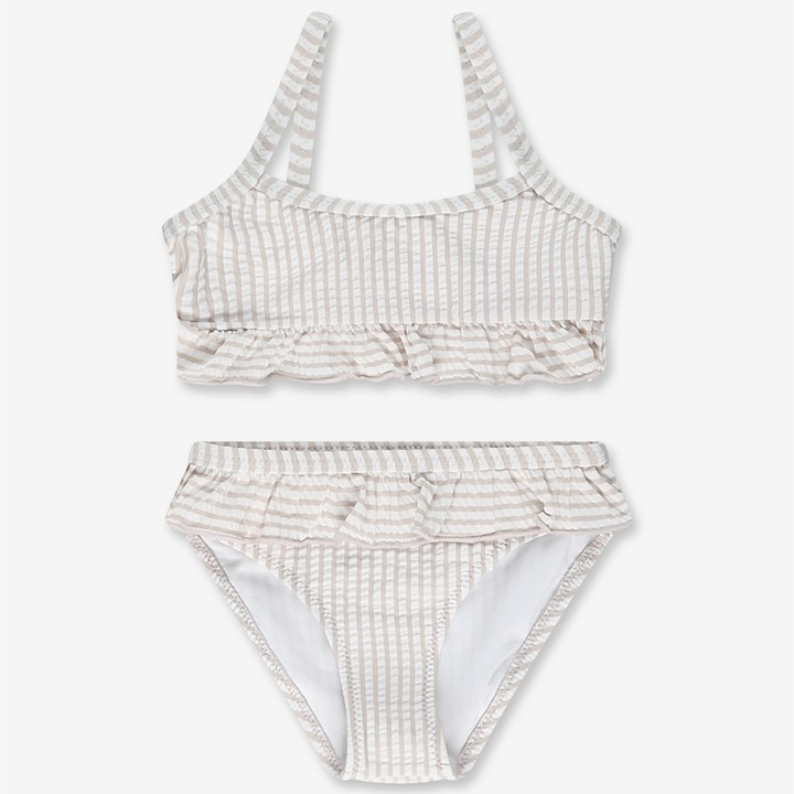 Costum de baie copii, Minene, Bikini, alb, 92-98 CM