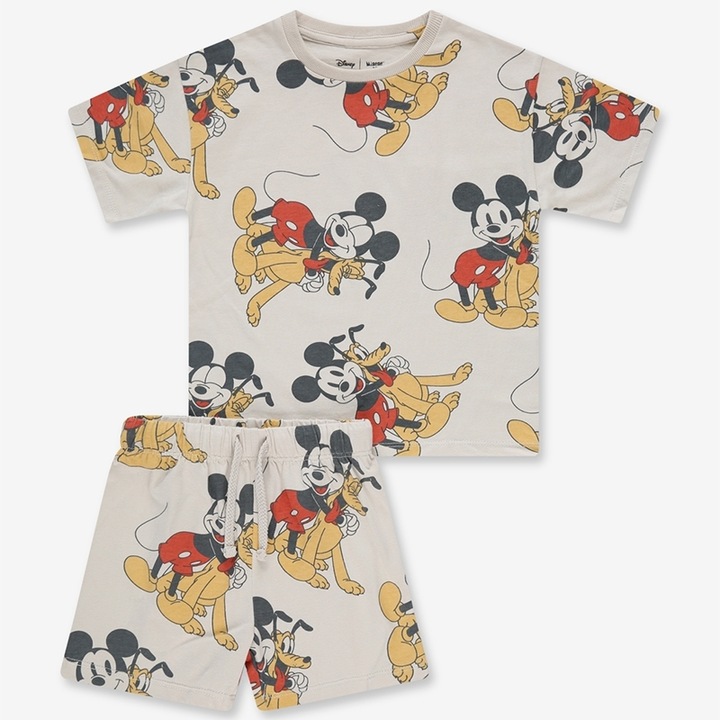 Compleu copii, Minene, Set Bluza & Pantaloni Scurti, multicolor, pentru baieti, 110-116 CM