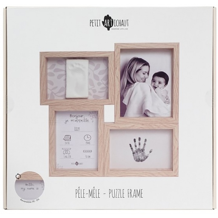 Rama Puzzle Ivy Grey, Petit Artichaut, 30x40cm