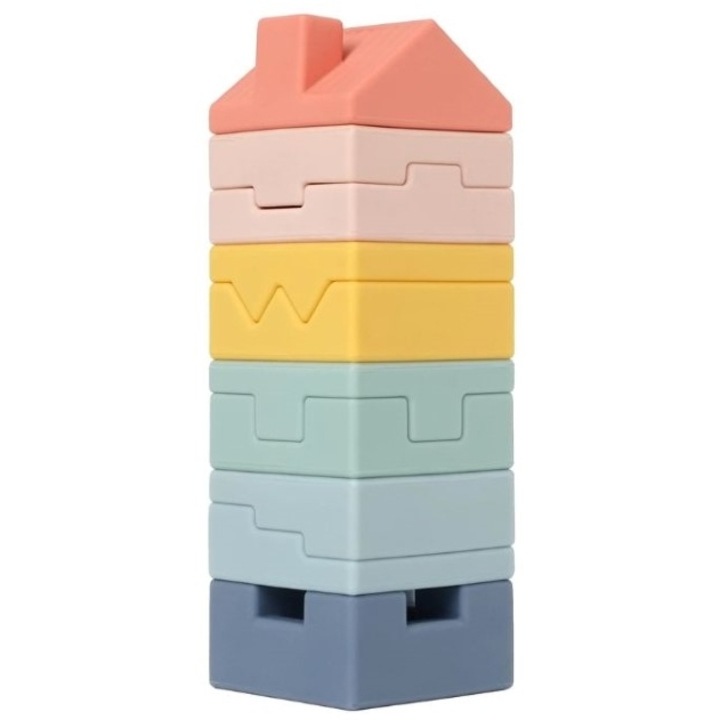 Set de constructie Baby to Love, My first building blocks, multicolor