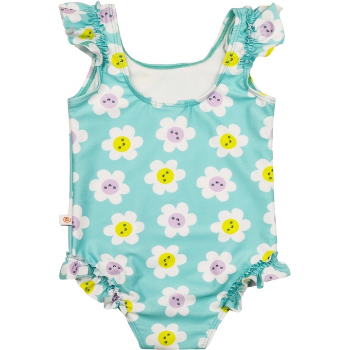 Costum de baie intreg Zoocchini, pentru fete, albastru