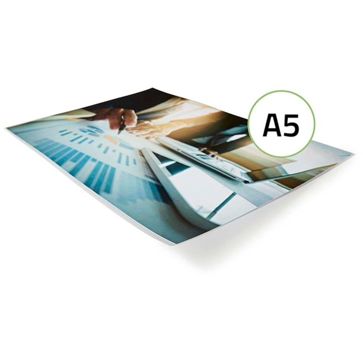 Folie laminare NEDIS LAMIA5AT100, A5, pentru documente