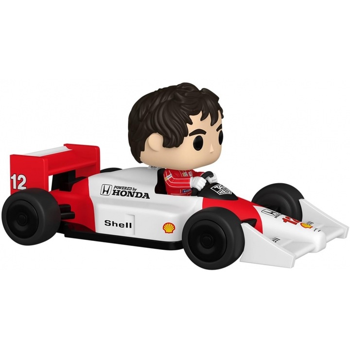 Фигурка Funko Pop! Rides Super Deluxe: Аертон Сена (McLaren) #12, винил