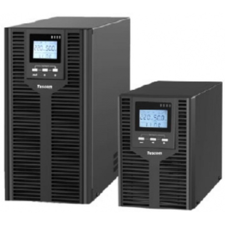 UPS Tescom PRIME TOWER 2kVA/2000W LCD, 4 x 12V 9Ah, set