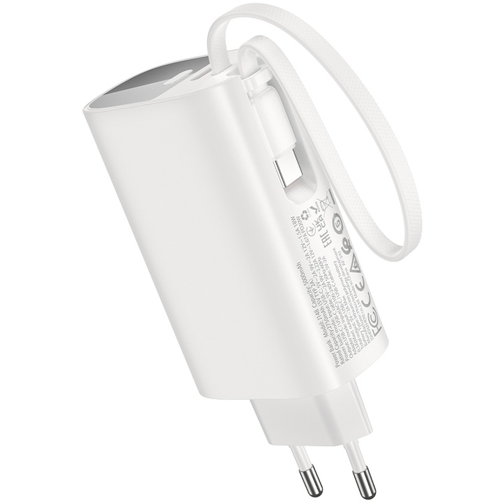 Power Bank Hoco J148 Handy 5000mAh, PD20W, QC3.0, Alb