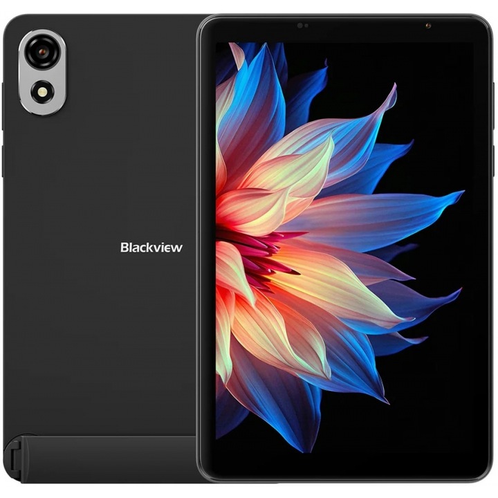 Tableta Blackview Zeno 10, Procesor Octa-Core UNISOC Tiger T8200 Octa-Core, Ecran FHD+ IPS 11", 8GB RAM, 256GB Flash, 16MP, Bluetooth, Wi-Fi, Android, 5G, Dual SIM + Husa, Tastatura, Casti, Stylus Albastru