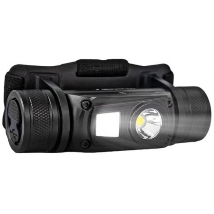 Lanterna Technik H31 cu baterie OSRAM P9, 800lm, USB-C, rosie