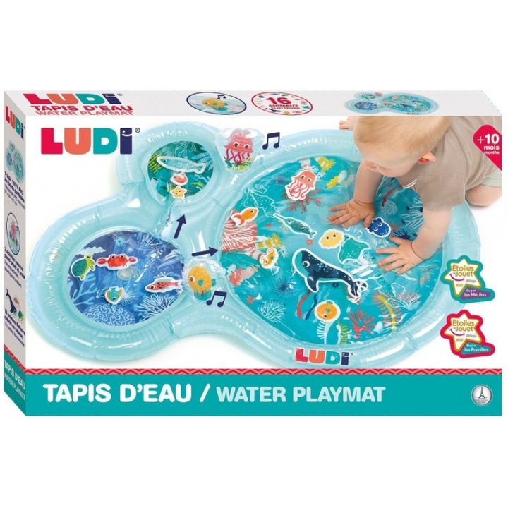 Centru de activitati, Ludi, Thalassios Kosmos 30126, albastru, 30x45cm