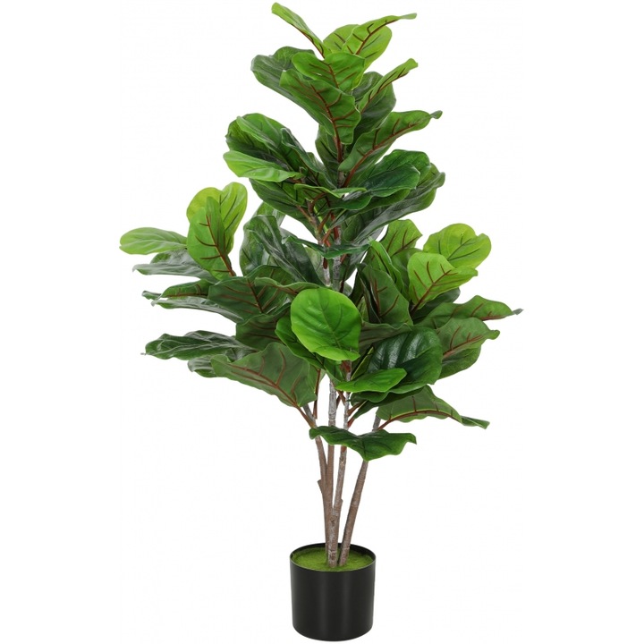 Plante artificiale, HOMCOM, Technete Sykia Bioli, 110cm, multicolor
