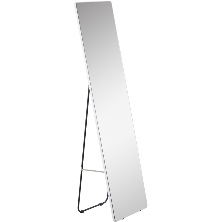 Oglinda HOMCOM, 45x37x158,5cm, aluminiu, asimetrica