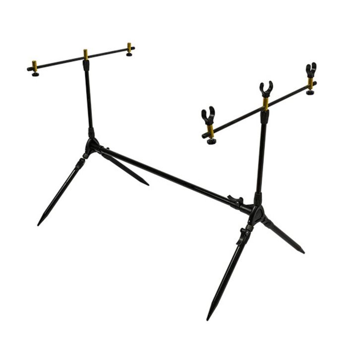 Rod pod FishEdge, teleszkópos, 3 botos, fekete, 70-120cm x 50-60cm