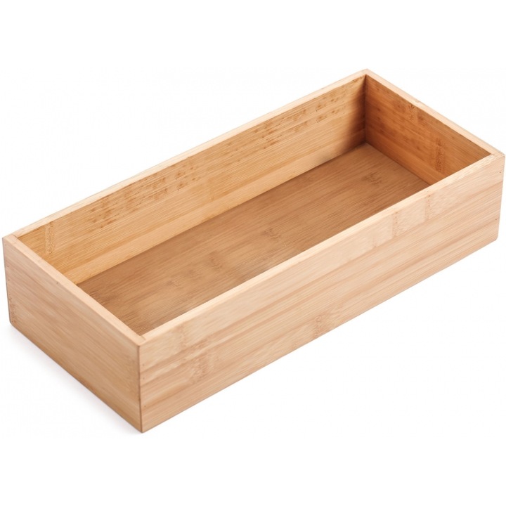 Cutie depozitare, Estia, bambus, 37x26x8.3 cm