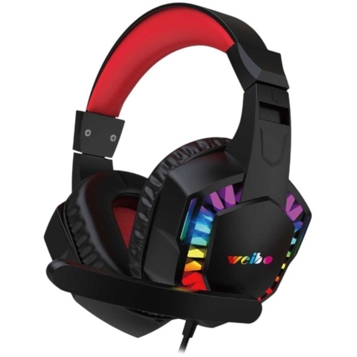 Casti PC Gaming LED RGB G62, Weibo