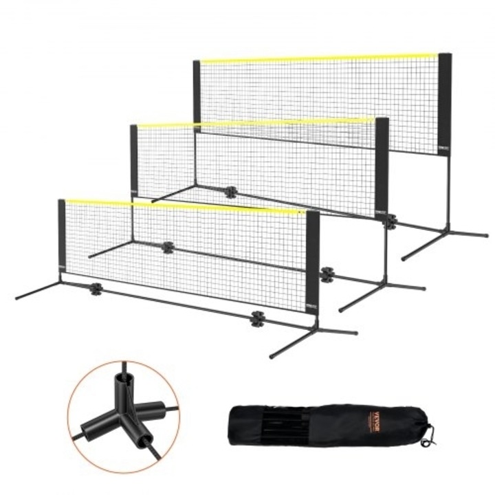Set fileu badminton VEVOR 10ft (3,05 m), pentru tenis, pickleball, sportiv