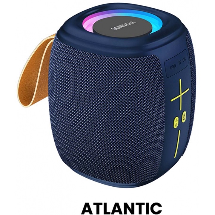 Boxa portabila SONICGO! 5 Atlantic, Bluetooth 5.4, rezistenta la apa
