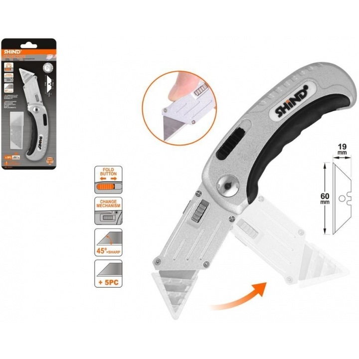 Cutit SHIND Anadiploumene Phaltseta Alouminiou+5la, 37571