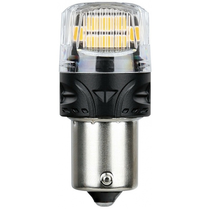 Lampa PY21W 12V BAU15s 570/290lm Portokali LED Can-Bus Set 2 bucati