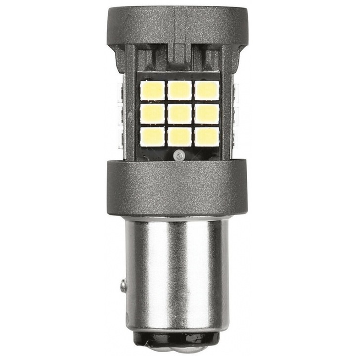 Bec auto LED P21/4W 12/24V 3480/800+2730/760lm 6.500K, set 1tem, Lampa