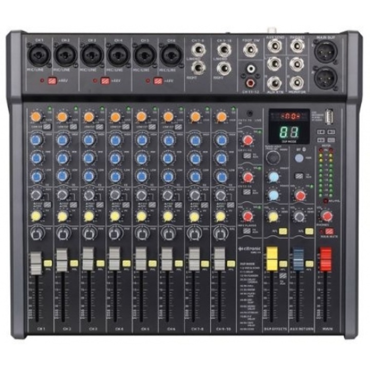 Mixer audio Citronic, CMC-14, 14 canale, DSP, USB/PC/BT
