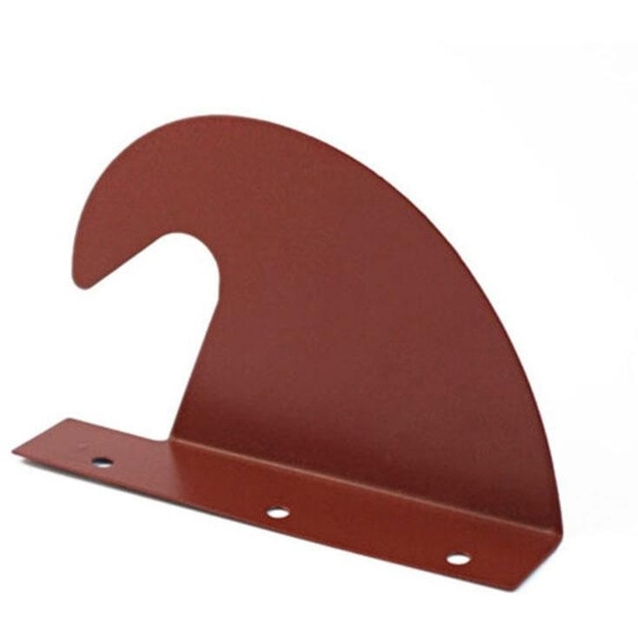 Capac placa gresie de colt, set 100 bucati, rosu