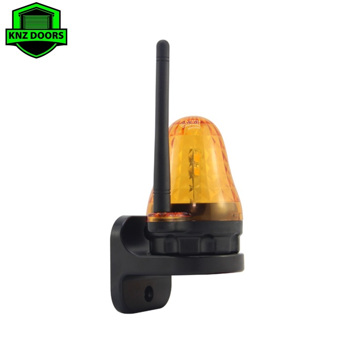 Lampa semnalizare Knz Doors JD-06, 12-265V AC/DC, 4W, pentru poarta dubla, montare deasupra pamantului