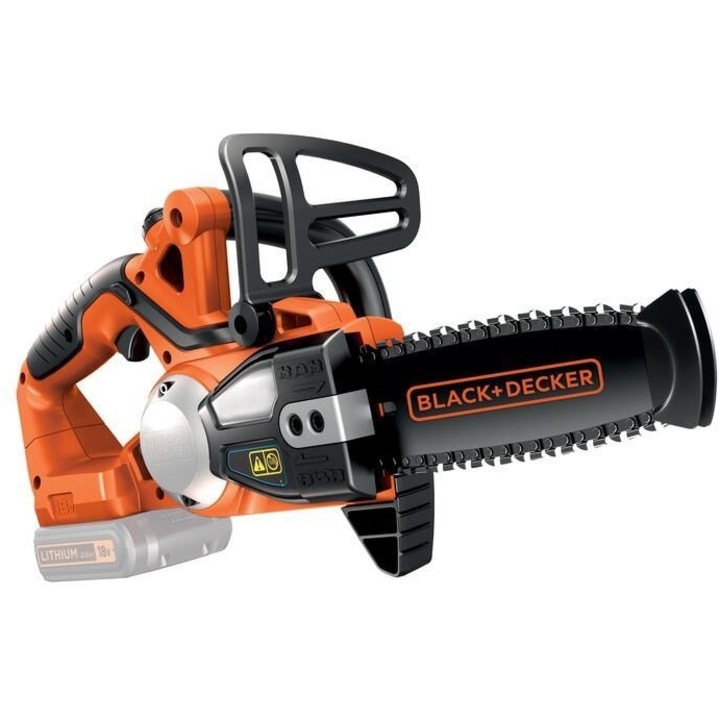 Fierastrau cu lant BLACK AND DECKER, 18V, lama 20cm, fara acumulator