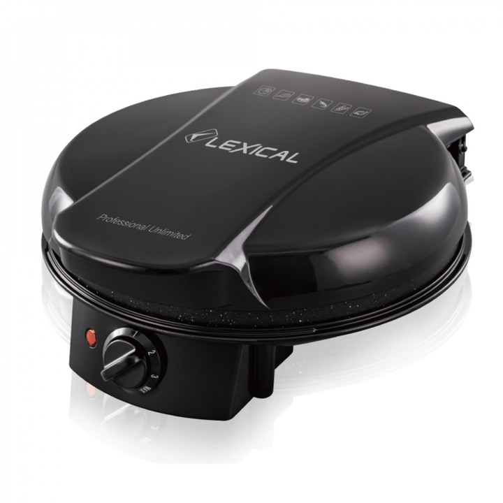 Aparat de facut pizza Lexical 1500W LPM-2660-2