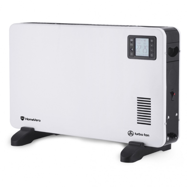 Convector electric HomeVero HV-CH2000, 2000W, alb - eMAG.ro