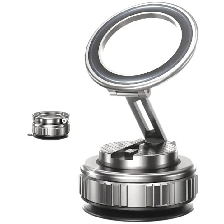 Suport auto pentru smartphone Tradesor, G712, argintiu