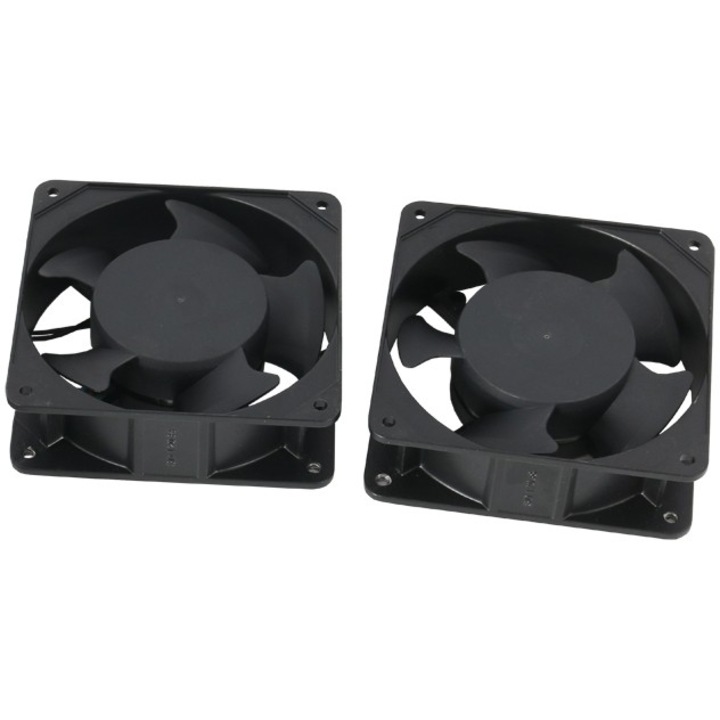 Set 2 Ventilatoare POWER ON, FAN-W2, 30x30cm