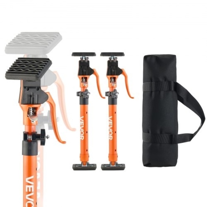 Stalpi de sustinere pentru dulap VEVOR, set 2, telescopici, 48-75 cm, capacitate 100 kg, pentru instalare in dulapuri