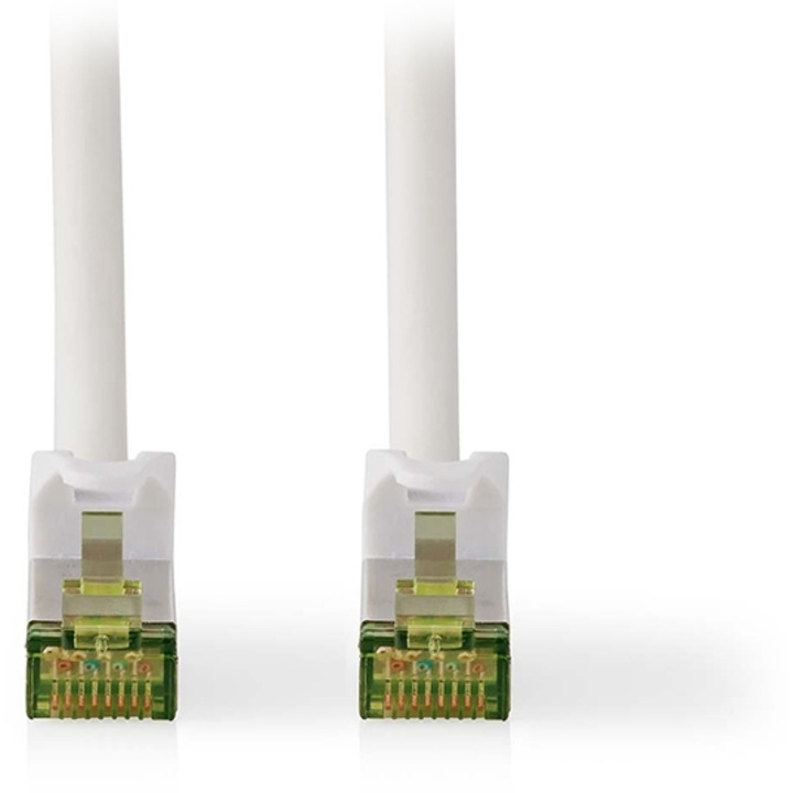 Cablu NEDIS CAT 7, S/FTP, 2.00m, alb