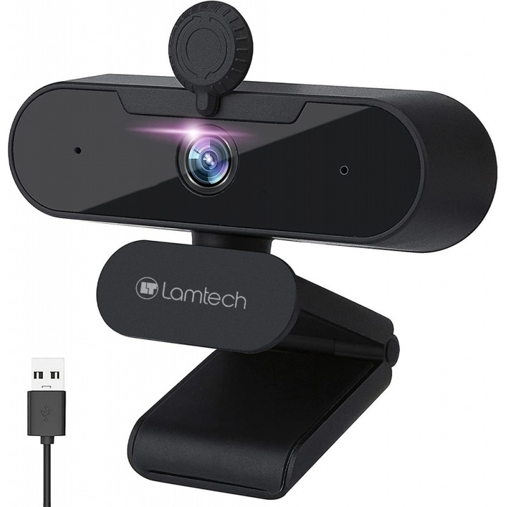 Camera web LAMTECH 1536P cu obturator