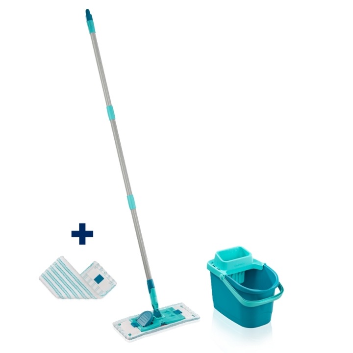 Set mop M Click System LEIFHEIT POWER CLEAN 55515