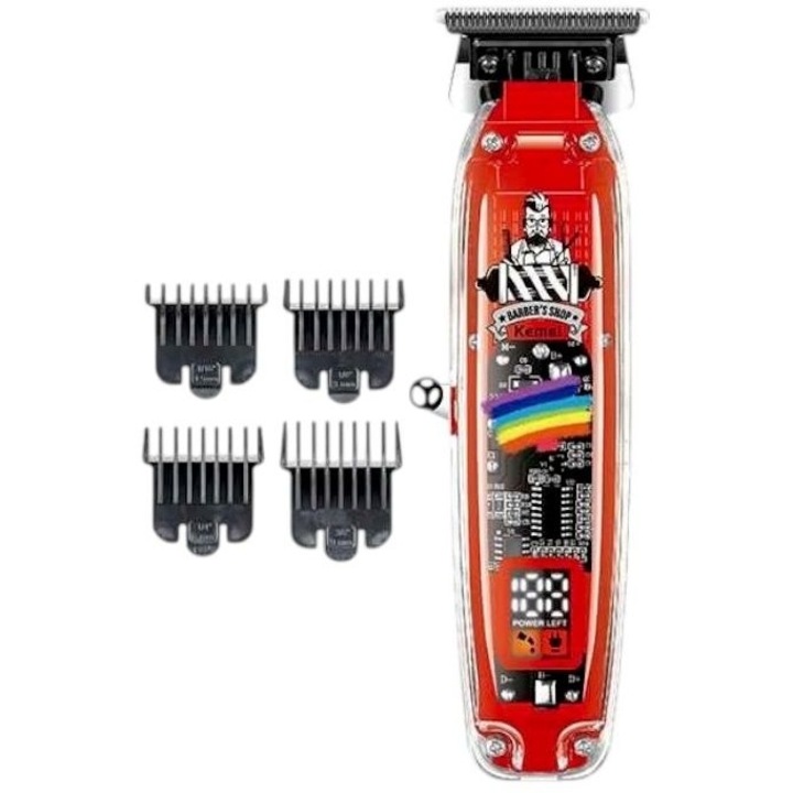 Aparat de tuns, Kemei, KM-1752, 220V, negru