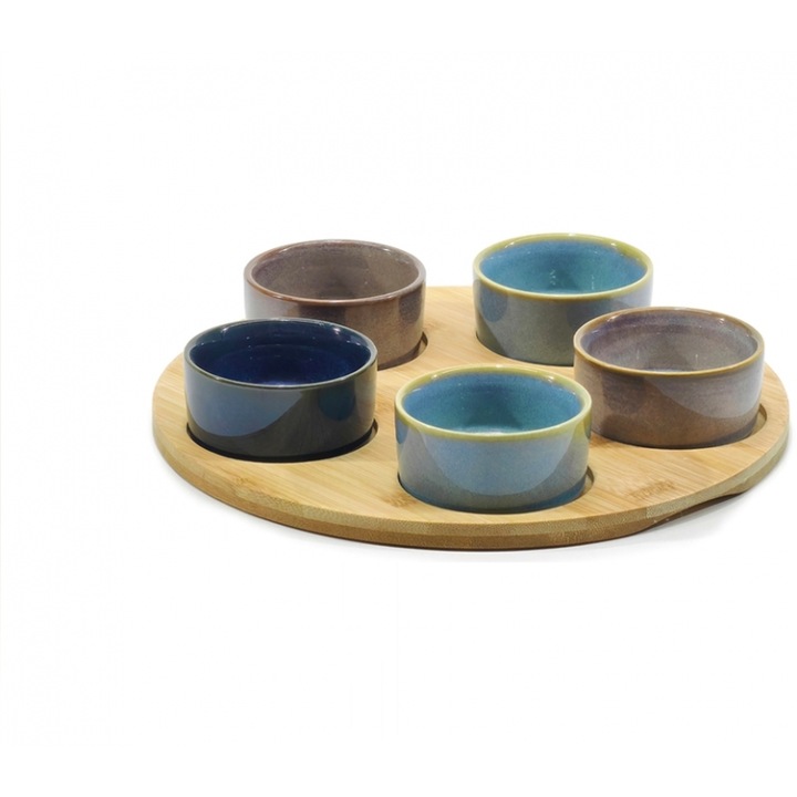 Platou de bucatarie GUSTO CASA Orntebiera 5, forma ovala, dimensiuni 30x45cm