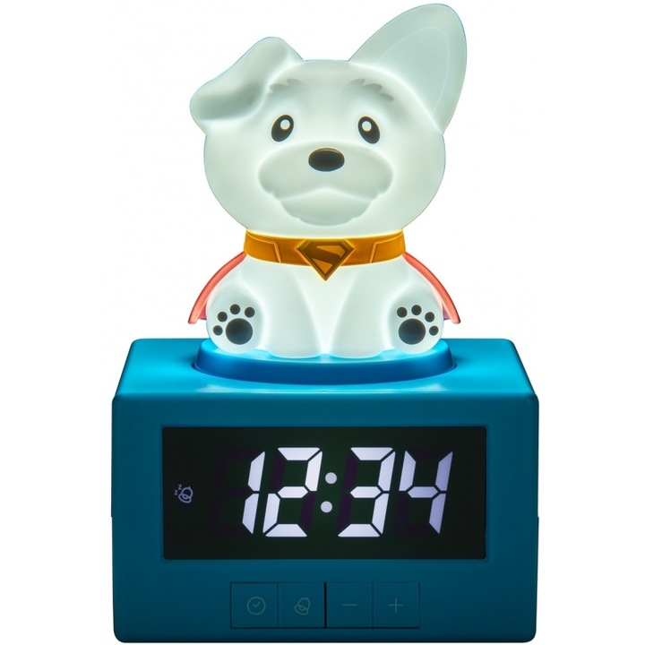 Superman Krypto ébresztőóra, Paladone, 10x15x22cm