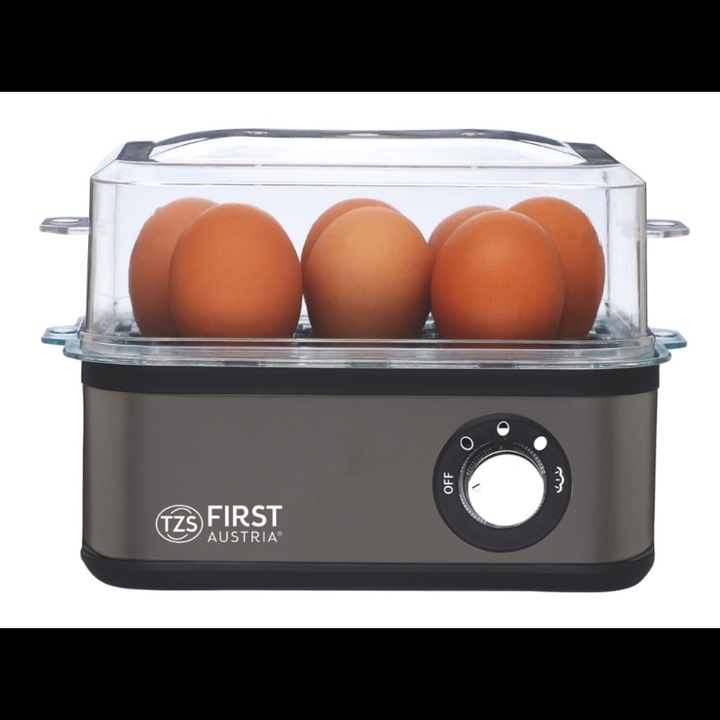 Fierbător Grundig WK 5320, 2200 W, 1.7 L, gri/teracotă