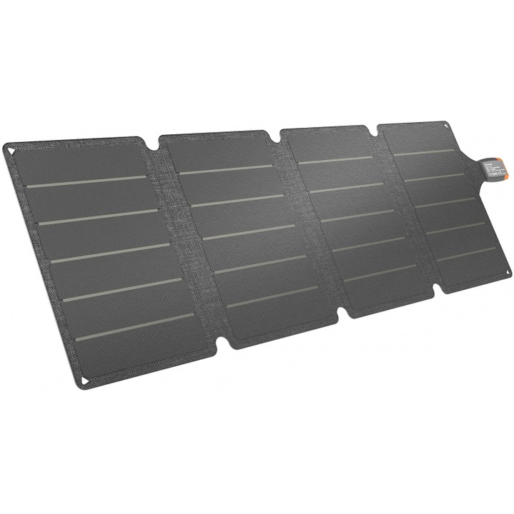 Panou solar portabil, Homcom, Gri, 36W