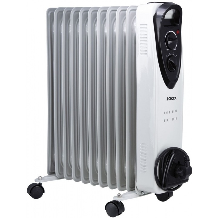 Calorifer electric JOCCA 11 elemente 2500W alb
