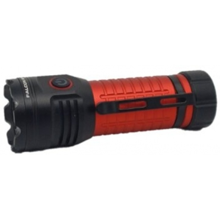 Lanterna Falcon Eye OMEGA 3K FHH0143, 3 moduri de iluminare, 3000mAh, negru