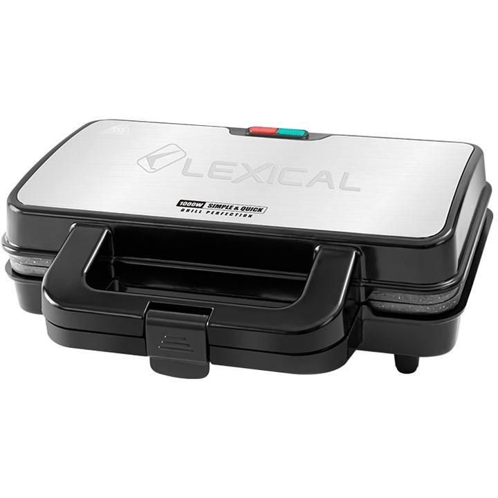 Sandwich maker, LEXICAL, 1000W, grill
