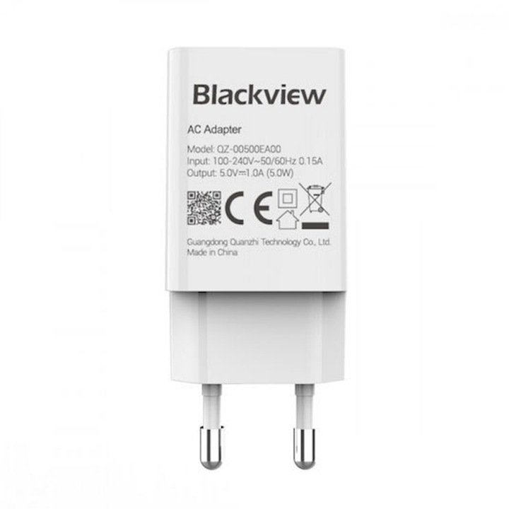 Incarcator telefon, Blackview, BV-PA-5W, 5W, alb