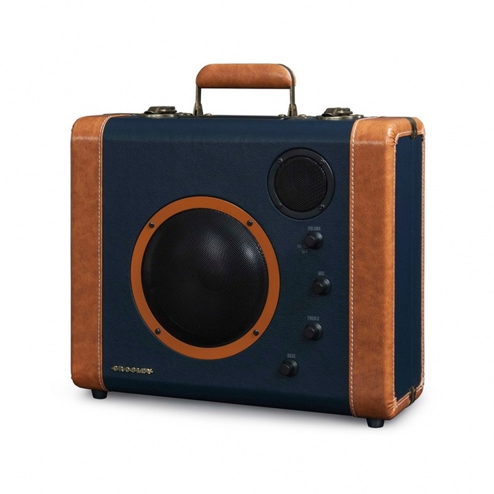 Boxa portabila CROSLEY Phoreto echeio Bluetooth Soundbomb, culoare albastra