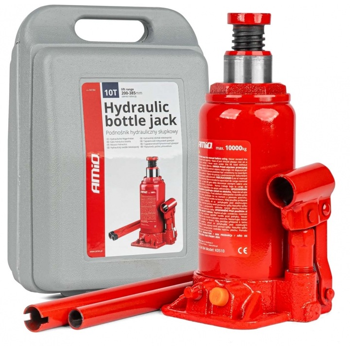 Elevator hidraulic Amio 10 tone, capacitate 10.000kg, inaltime ajustabila 200x385mm, set 1 tem.