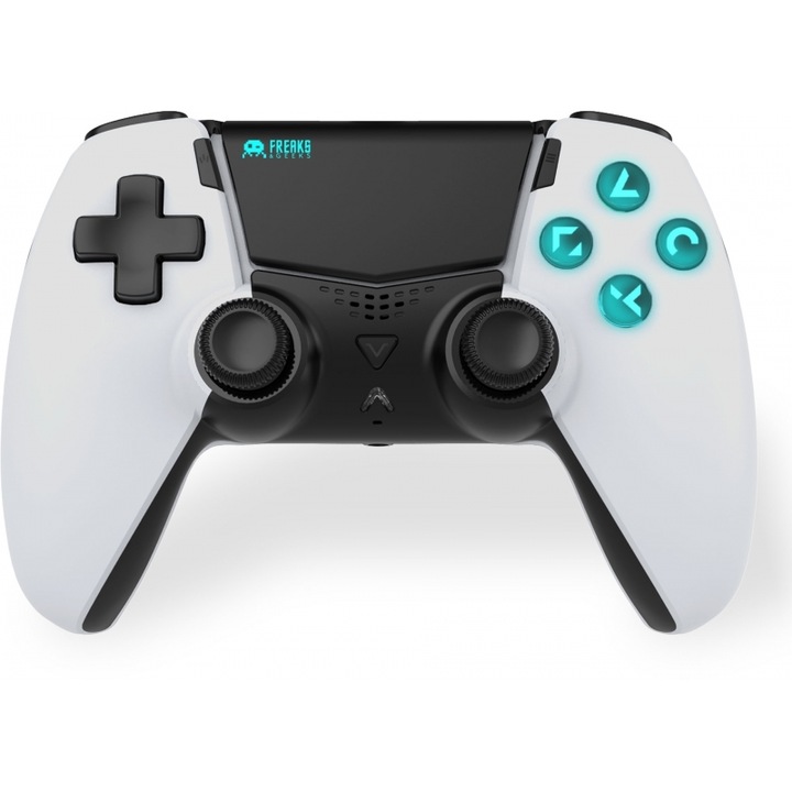 Controler Freaks and Geeks pentru PS5, Alb, 150077