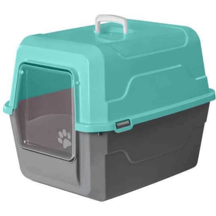 Litiera Tradesor Catbus, 52x37x48cm, verde