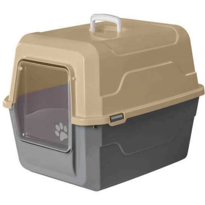 Litiera Tradesor Catbus, 52x37x48cm, bej