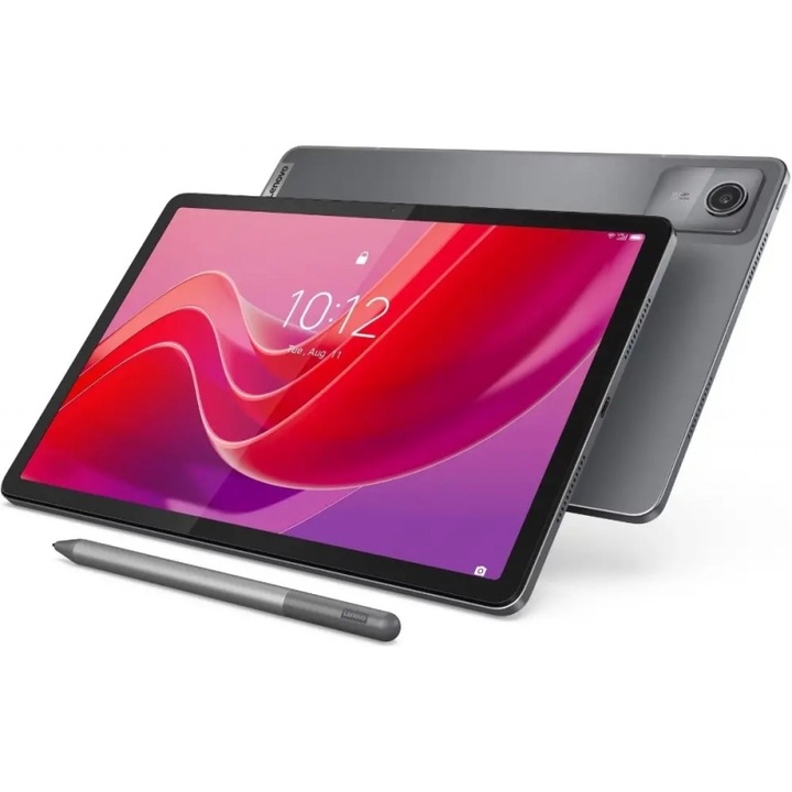 Tableta Lenovo Tab M11, 11", 8GB RAM, 128GB, gri, cu stilou