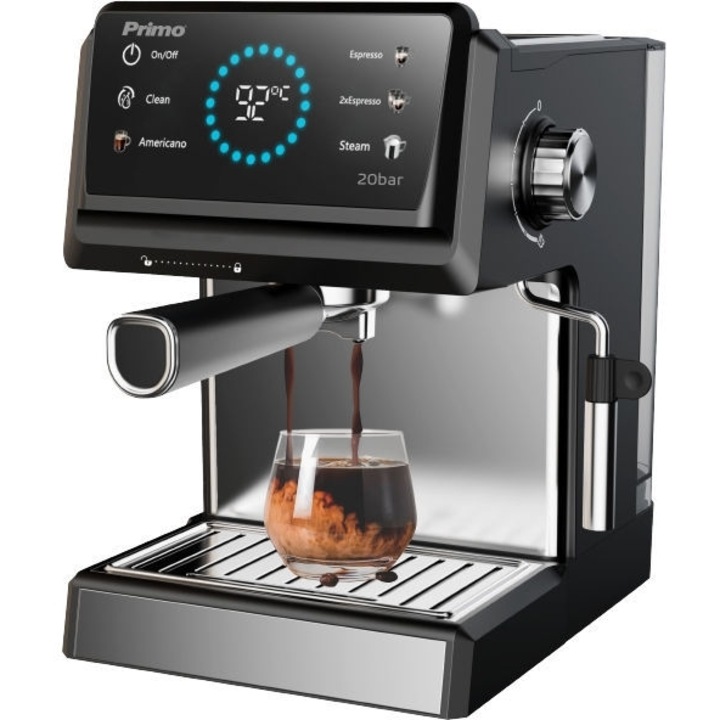 Espressor PRIMO 3 in 1 20Bar Digital Maure-Inox